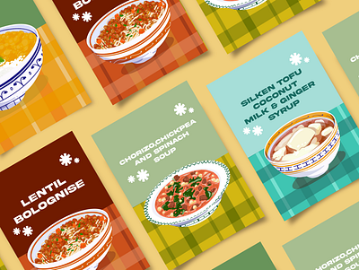 Food Illustration for Cook Book brand identity cook book cute design food food and beverage illustration illustration food