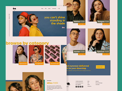Baobab Eyewear | E-commerce Website