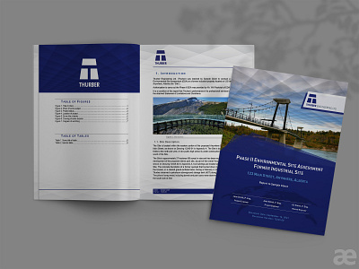 Engineering Report Design branding catalouge magazine minimal print proposal