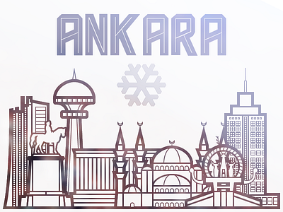 Ankara ankara line snow winter