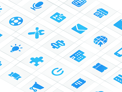 Meetinghand Icons grid icon icon design