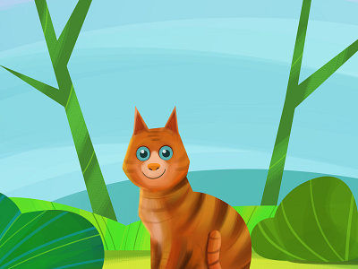 cat cartoon character design digital illustration graphic design illustration vector