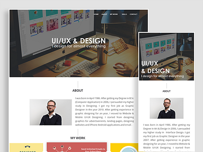 Responsive Design Concept responsive