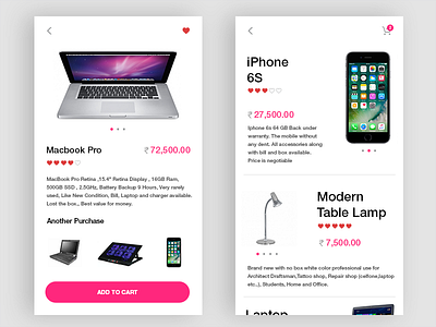 Online Marketplace android design ios mobile onliemarketplace online userinterface vivekswami vvk