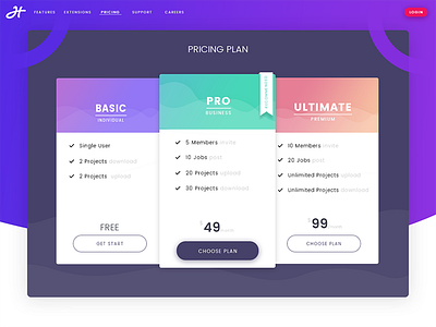 Pricing Page