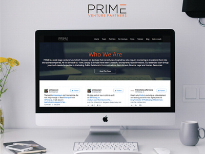 Website Redesign Project - Prime Venture Partners