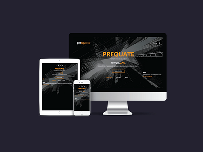 Prequate Website Design