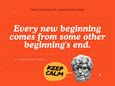 Stoic Wisdom 06 calm design energy health illustration joy stoic vector wisdom world