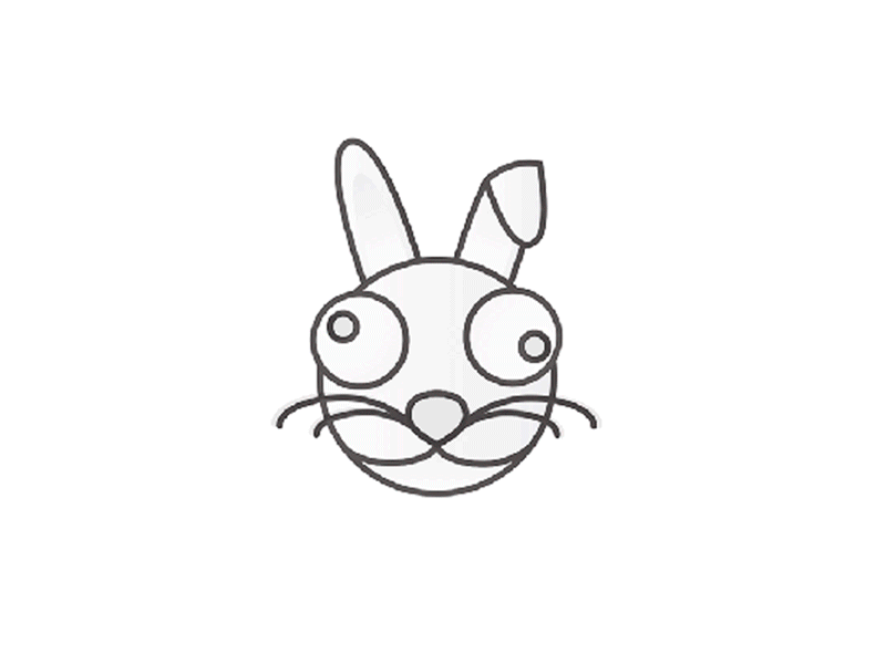 Twitchyrabbit fun logo rabbit