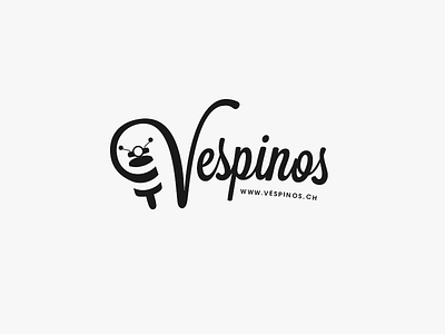 Vespinos Logo lettering logo logotype mark retro type typography