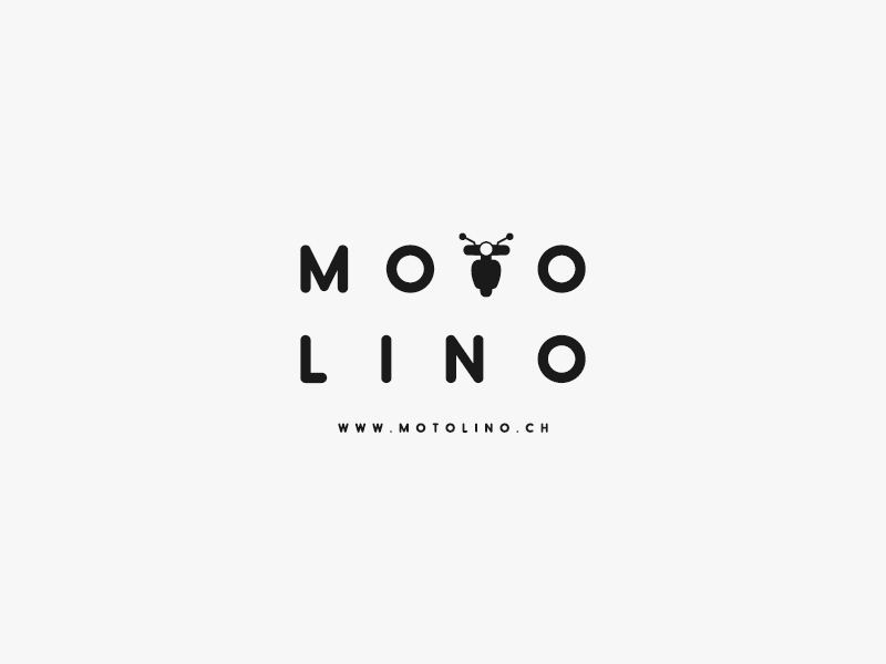 Motolino Logo 3 mark typography type logotype icon logo