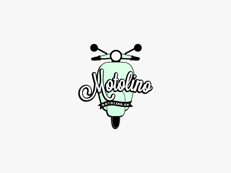 Motolino Logo 4 mark typography type logotype icon logo
