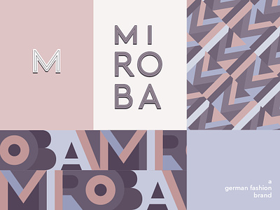 Corporate Design for a Fashion Brand: It's a Contrast Study branding clean corporate design geometric grotesque logo mark packaging pantone pastels pattern symbol typogaphy