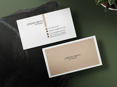 Clean Minimal Business Card Design agency beautiful business card business card template clean company corporate elegant minimal minimalist modern psd retro simple stylish template vintage