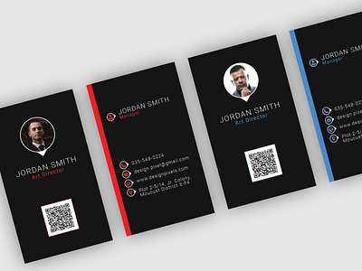 Clean Minimal Business Card Design