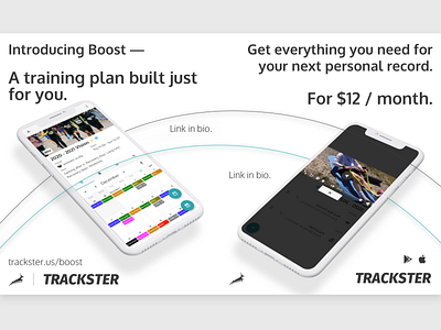 Introducing Trackster Boost boost running trackster training app