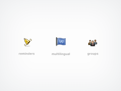 Dashboard Icons / part 2 32px functionality groups icons multilingual nespresso reminders