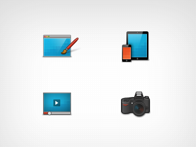 Think Webdesign Icons digitldesign icons photo video webdesign