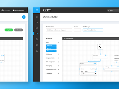 Daily UI #08 - Workflow Builder