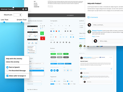 Daily UI #11 - Core Interact Style Guide color palette design system elements navigation style guide styles toolkit ui