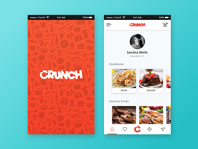 Daily UI #14 - Crunch App