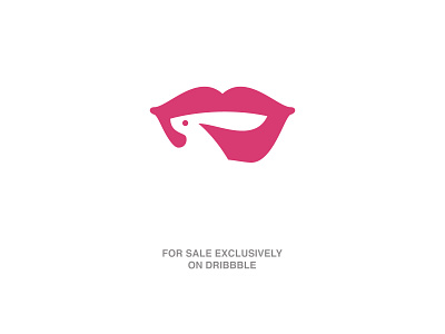 Lips Rabbit Logo for Sale Exclusively