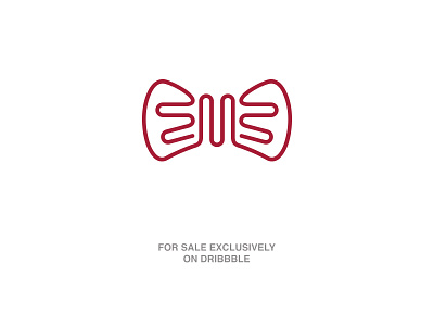 Bowties Logo for Sale Exclusively bow ties bowties fashion line logo logo logo for sale logo inspiration sell simple tailor tie logo