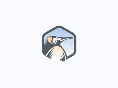 Penguin Logo for Sale animal antarctic character cube design hexagon inspiration logo logo template penguin polar