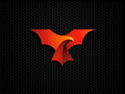 Darker batman bird eagle finance fly inspiration logo trading wing