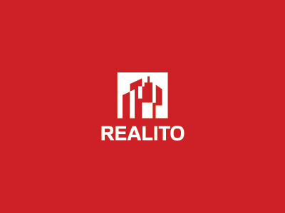 Realito city logo corporate brand real estate logo