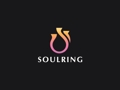 Soul Ring Logo Dribbble abstract art jewelry logo ring soul wedding