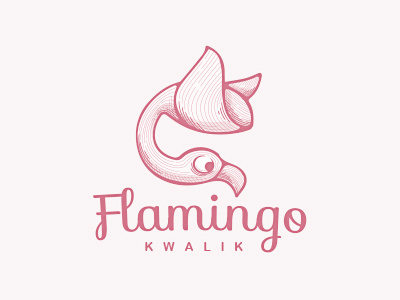 Flamingo Dribbble