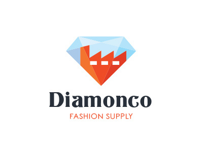 Fashion Industrial Dribbble diamond fashion industrial logo luxury rich