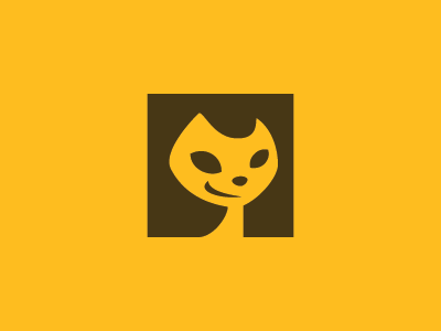 Game Logo animal logo cat games logo illustration pet