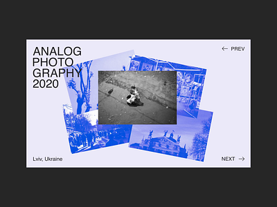 portfolio overview about analog minimal page photography photography portfolio portfolio website ui ui ux ui ux design ux