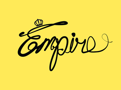 Empire ALT concept branding design typography