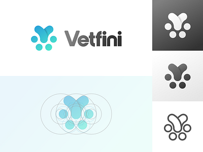 Vetfini Logo & Construction