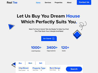 Real Estate Landing page