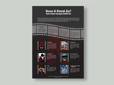 Netflix Infographic design graphic design