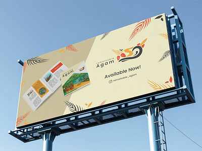 Remarkable Agam Billboard branding design graphic design illustration