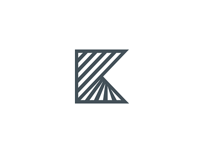 K design k logo lettermark logo stears