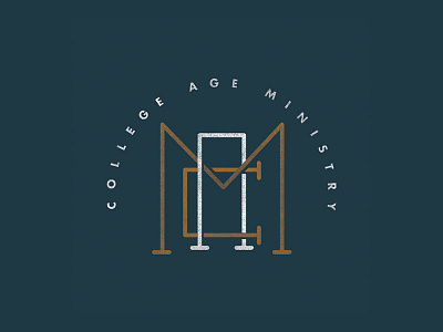 College Ministry Logo branding church logo