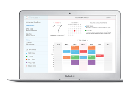 A Better Course Management System branding graphic design ui