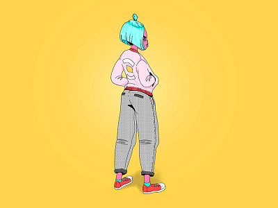 Girls art character character design design girl illustration