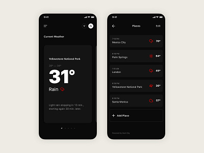 Weather app — revised