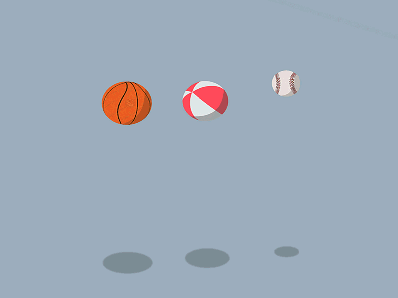 Jumping Ball animation ball baseball basketball jumping