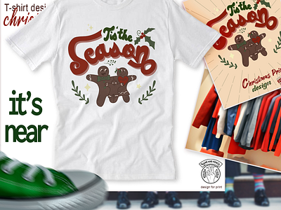 CHRISTMAS Tshirt Design brand design christmas poster design print product design t shirt tshirt xmas