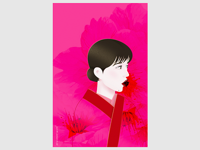 self-portrait 2⃣️ design girl character illustration ui