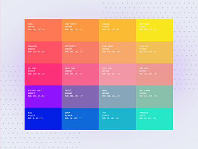 Swipe Life Color Palette