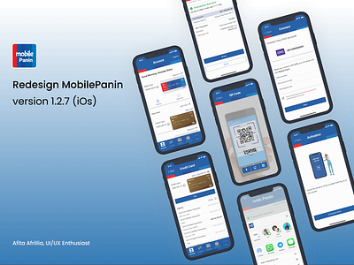 Redesign MobilePanin version 1.2.7 mobilebanking mobilepanin uiexploration uiuxdesigner uiuxenthusiast uxdesigner